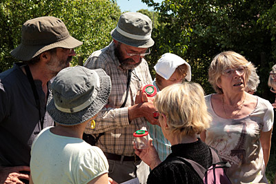 Une rencontre des propriétaires de Refuges LPO de la Vienne sur le thème des insectes avec Vincent Albouy. ©Alain B. http://files.biolovision.net/vienne.lpo.fr/userfiles/BiodivInviterCreerRefuge400px.jpg